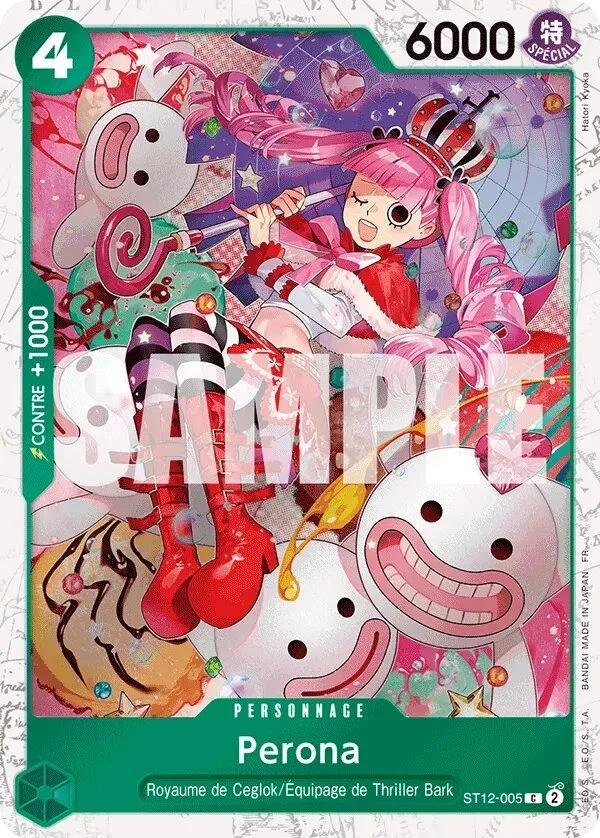 Carte One Piece française Perona ST12-005 C