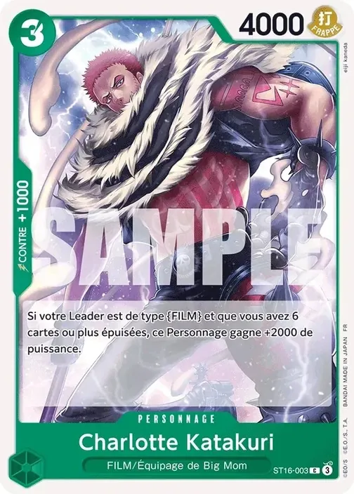 Carte One Piece française ST16-003 Charlotte Katakuri