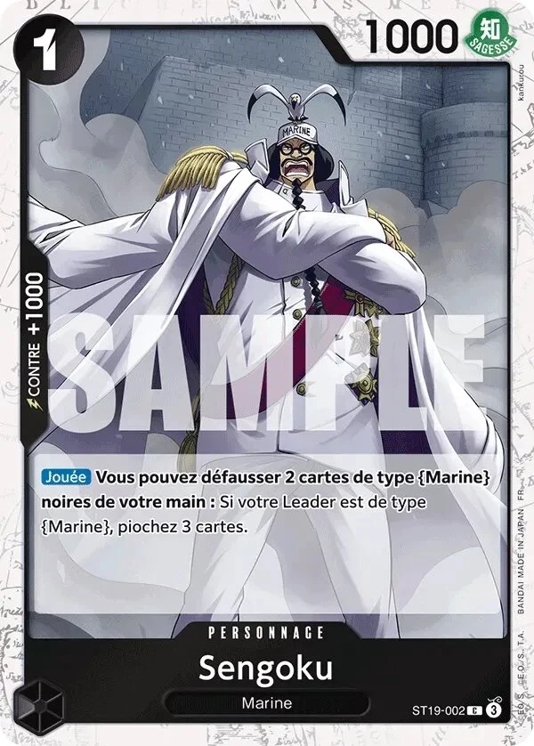 Carte One Piece française Sengoku ST19-002 C