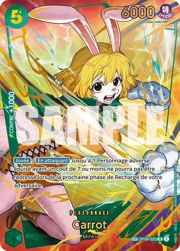 Carte One Piece française Carrot OP08-023 SP