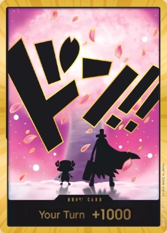 Carte One Piece française DON!! Card Tony Tony.Chopper