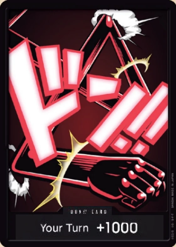 Carte One Piece française DON!! Card Luffy Gear 4