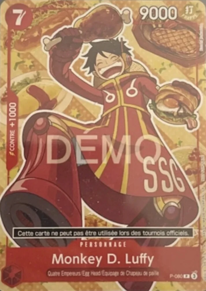 P-080 Monkey.D.Luffy illustrée par Koushi Rokushiro (édition française)