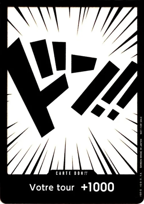 Carte One Piece française DON!! Card Normal Design