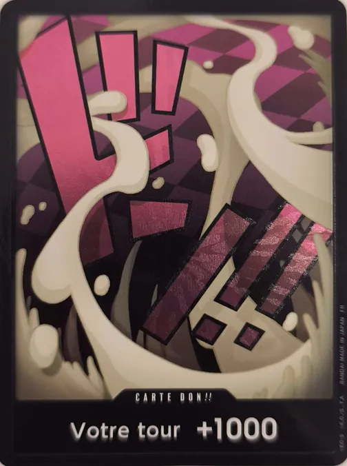 Carte One Piece française DON !! Card OP11-DON (version 6)