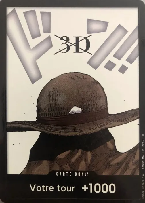 Carte One Piece française DON !! Card OP12-DON (version 9)