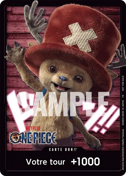 Carte One Piece française DON!! Netflix Chopper (version 13)