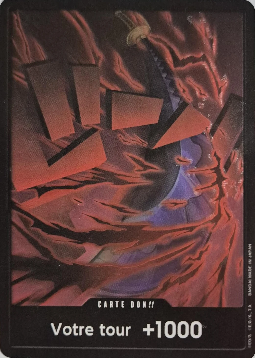 Carte One Piece française DON!! (Gol D. Roger TS01)