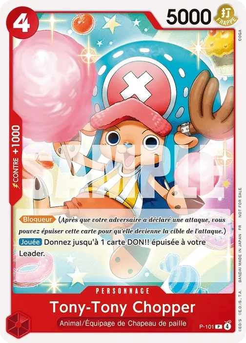 Carte One Piece française P-101 Tony-Tony Chopper