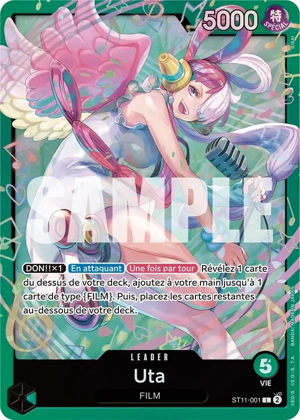 Carte One Piece française Uta ST11-001 L