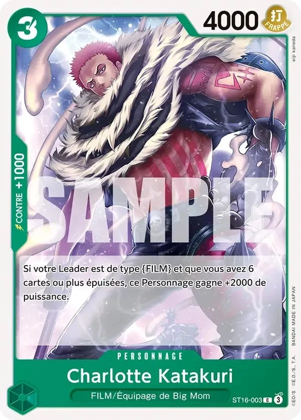 Carte One Piece française Charlotte Katakuri ST16-003 C