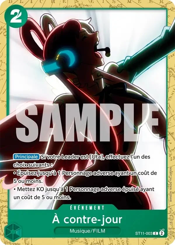Carte One Piece française Backlight ST11-003 C