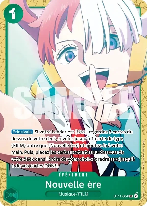 Carte One Piece française New Genesis ST11-004 SR