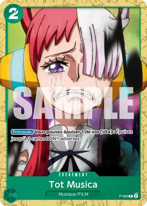 Carte One Piece française P-060 Tot Musica