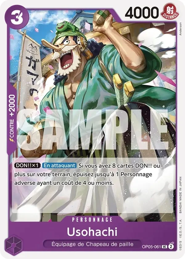 Carte One Piece française Uso-Hachi OP05-061 UC