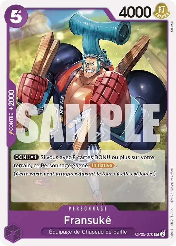 Carte One Piece française Fra-Nosuke OP05-070 UC