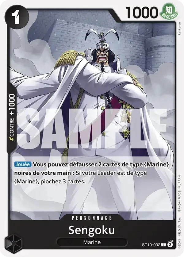Carte One Piece française Sengoku ST19-002 C