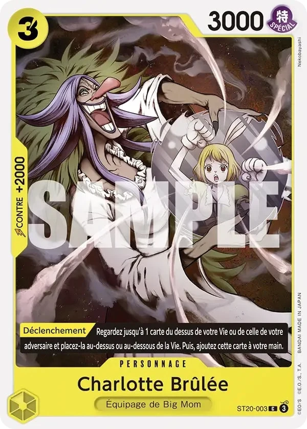 Carte One Piece française Charlotte Brulee ST20-003 C