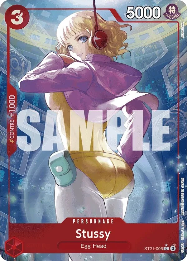 Carte One Piece française Stussy ST21-006 C
