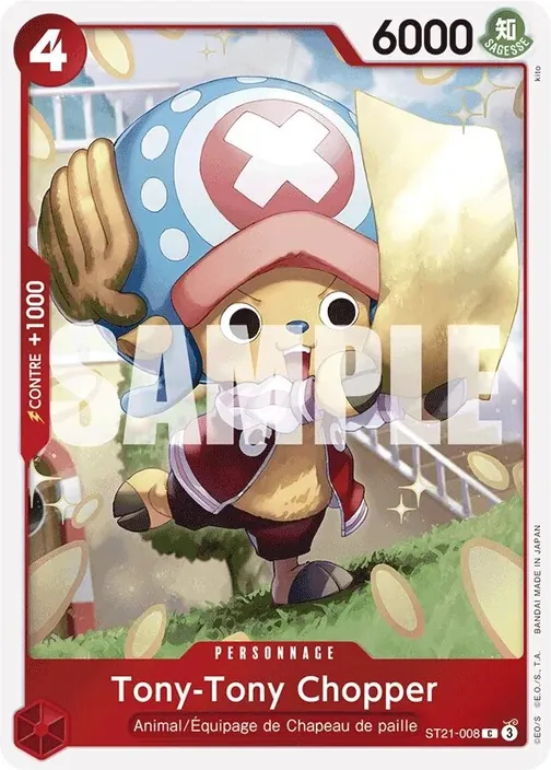 Carte One Piece française ST21-008 Tony-Tony Chopper