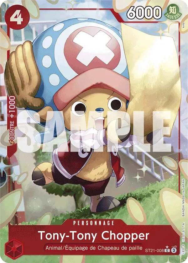 Carte One Piece française Tony-Tony Chopper ST21-008 C