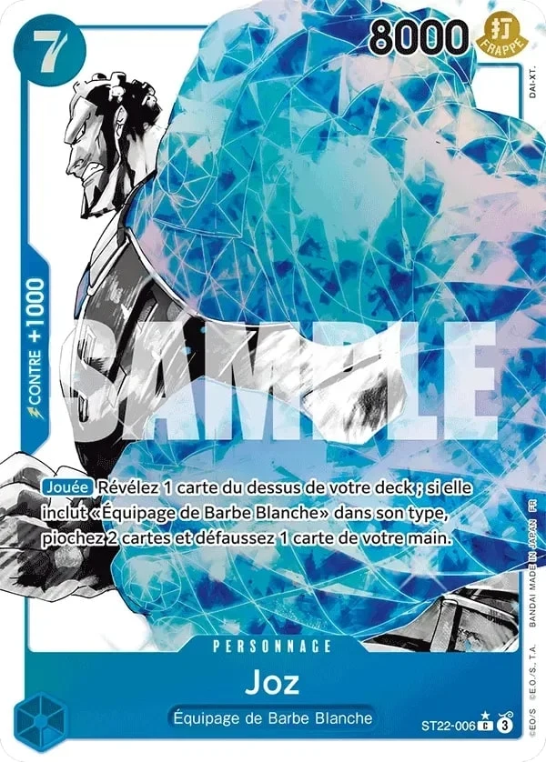 Carte One Piece française Joz ST22-006 C