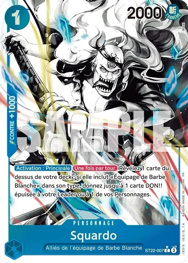 Carte One Piece française Squardo ST22-007 C