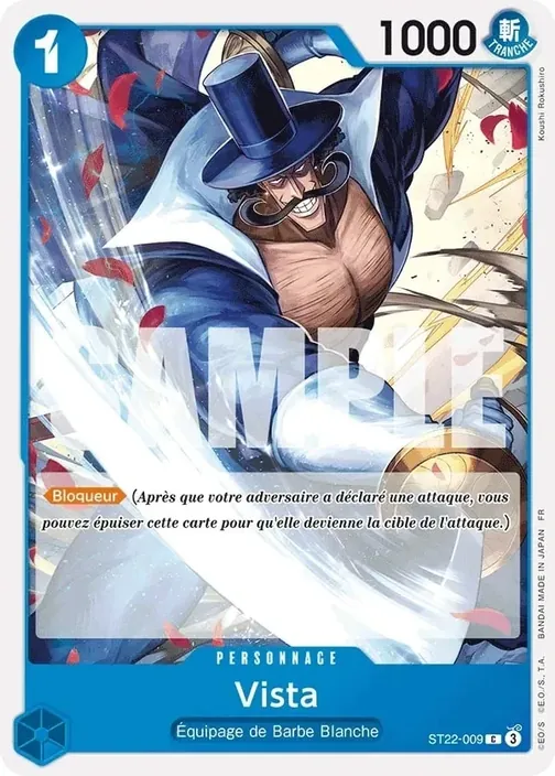 Carte One Piece française ST22-009 Vista