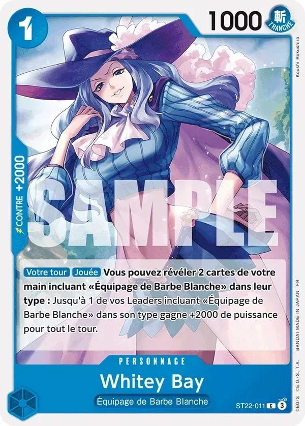 Carte One Piece française Whitey Bay ST22-011 C
