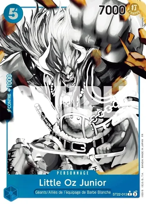 Carte One Piece française ST22-013 Little Oz Junior (version 2)