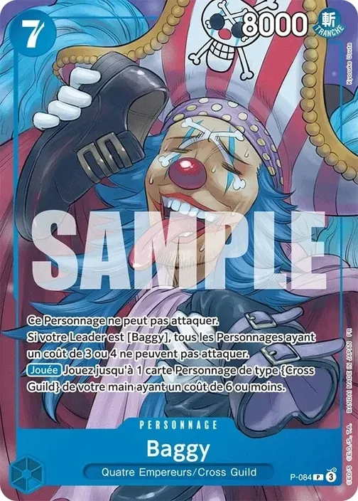 Carte One Piece française P-084 Baggy