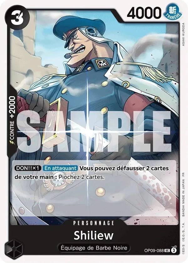 Carte One Piece française Shiliew OP09-088 UC