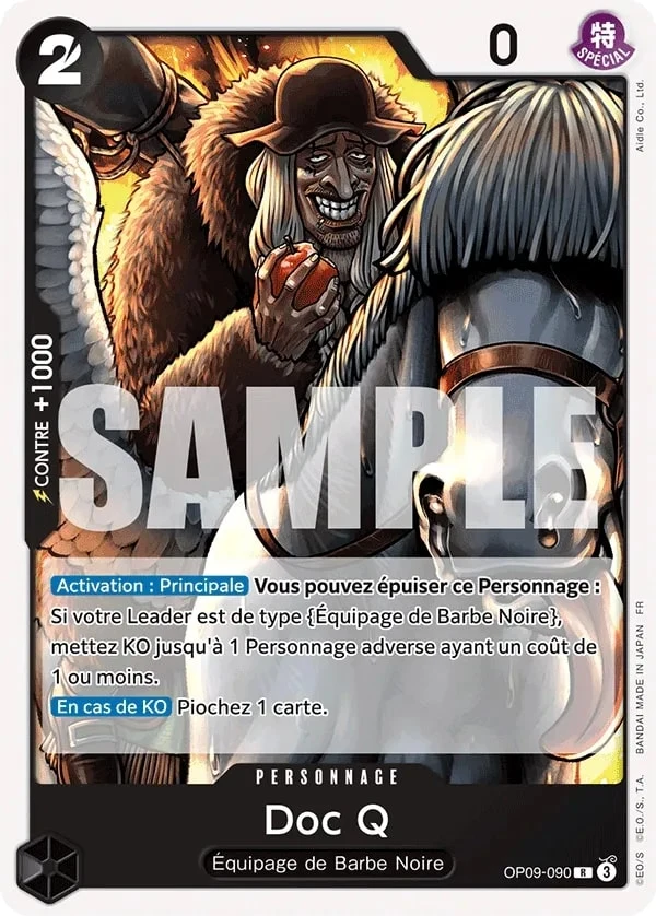 Carte One Piece française Doc Q OP09-090 R
