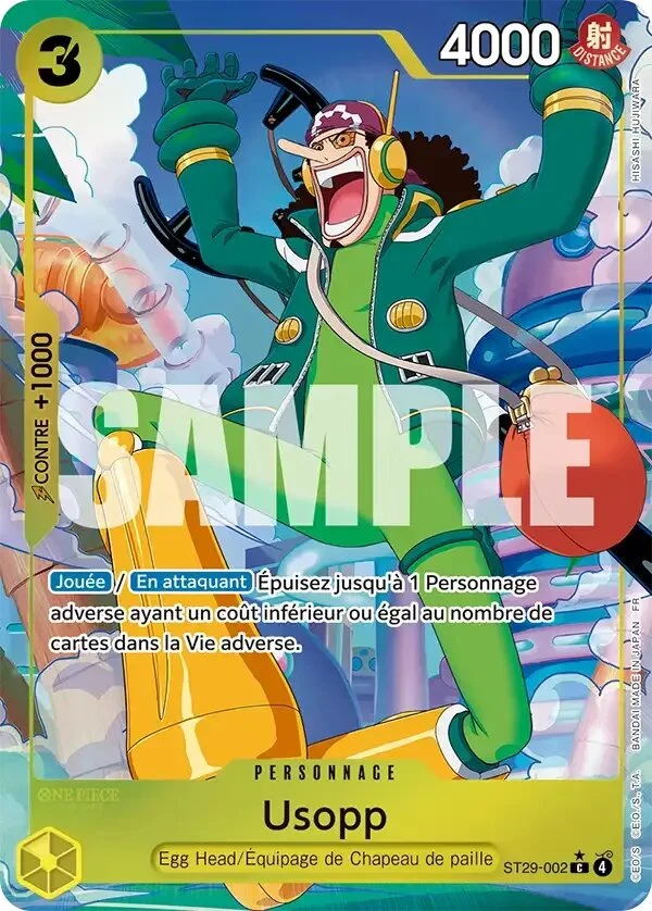 Carte One Piece française Usopp ST29-002 C