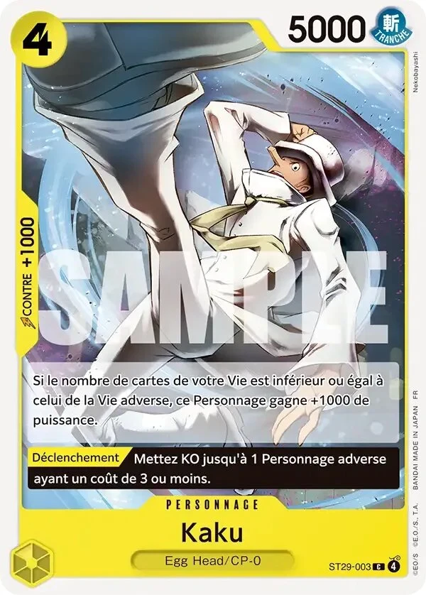 Carte One Piece française Kaku ST29-003 C