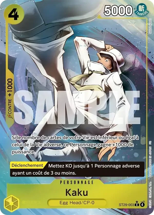 Carte One Piece française Kaku ST29-003 C