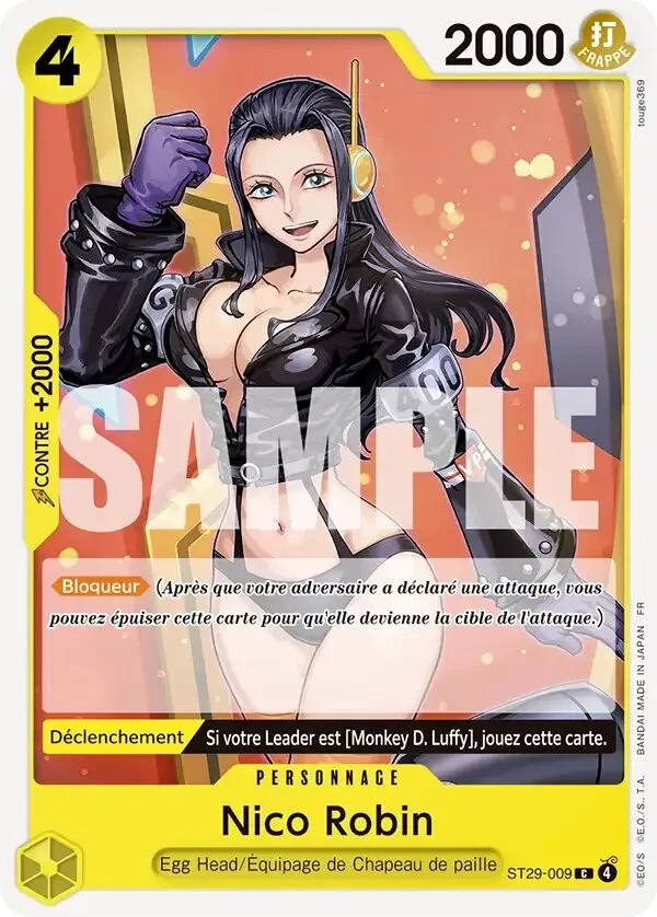 Carte One Piece française Nico Robin ST29-009 C