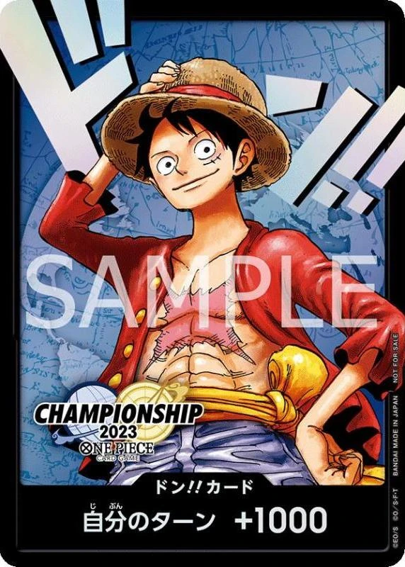 Carte One Piece japonaise DON!! Card Championship 2023