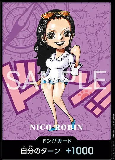DON!! Card Nico Robin