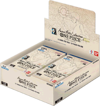 Display booster box One Piece Extra Booster: Anime 25th Collection (EB02)