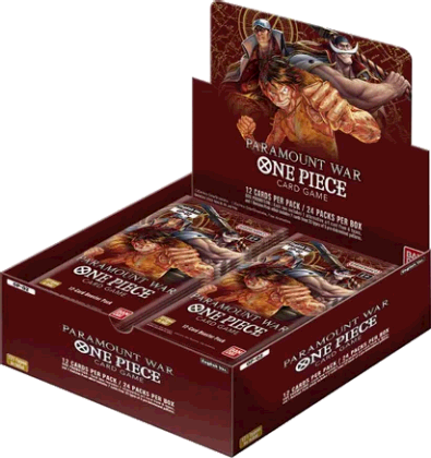 Display booster box One Piece Paramount War (OP02)