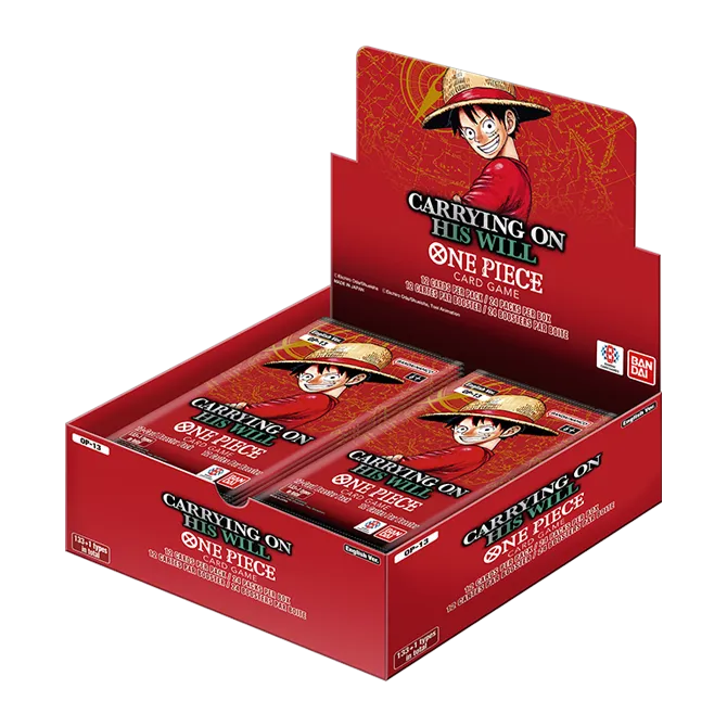Display booster box One Piece Carrying On His Will (OP13)